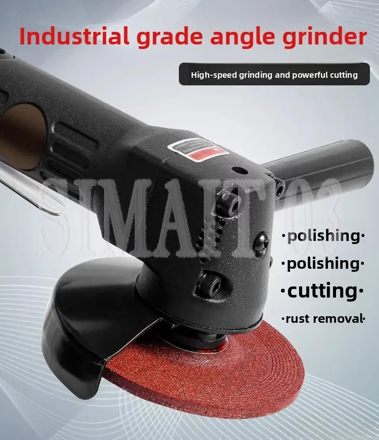 

Pneumatic Angle Grinder | Multifunctional Polisher & Rust Remover | Industrial Grade Cutting Tool