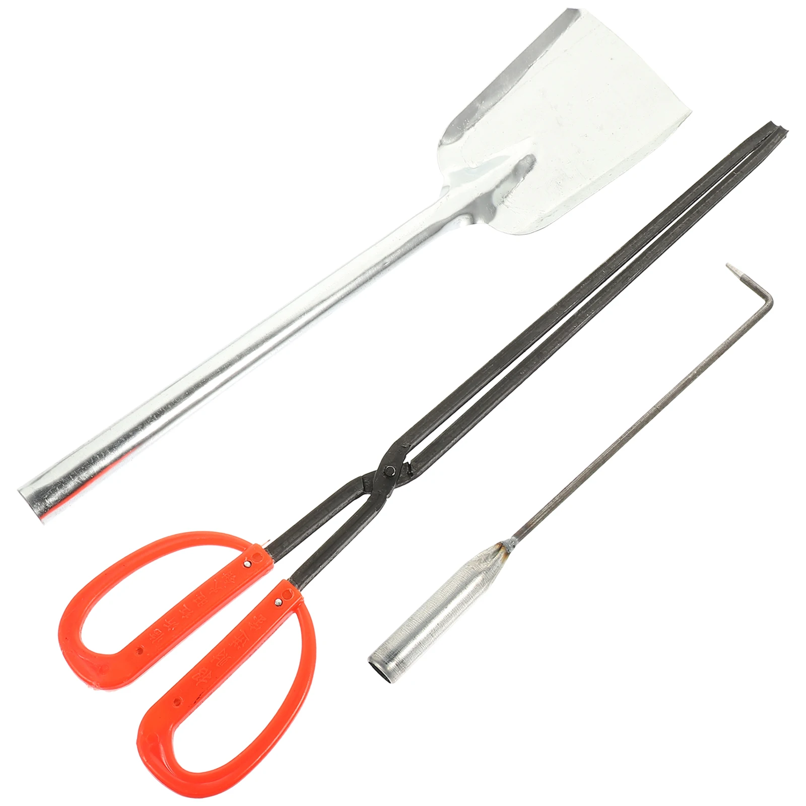 Fogo Ferramentas para Fogão Conjunto De Carvão, Ferramenta De Fogo, Colher Ferramentas, Acessórios De Carvão, Suprimentos De Carvão, Pinças De Madeira, Grabber Grill Ash