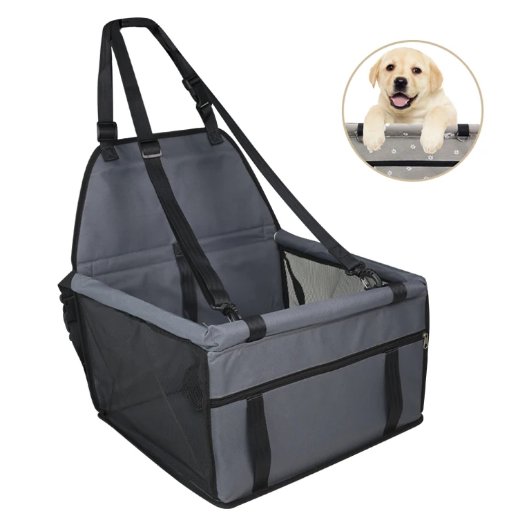 Drop Shipping Waterproof Collapsible Folding Safety Sturdy Pet Puppy Dog Cat Car Booster Seat