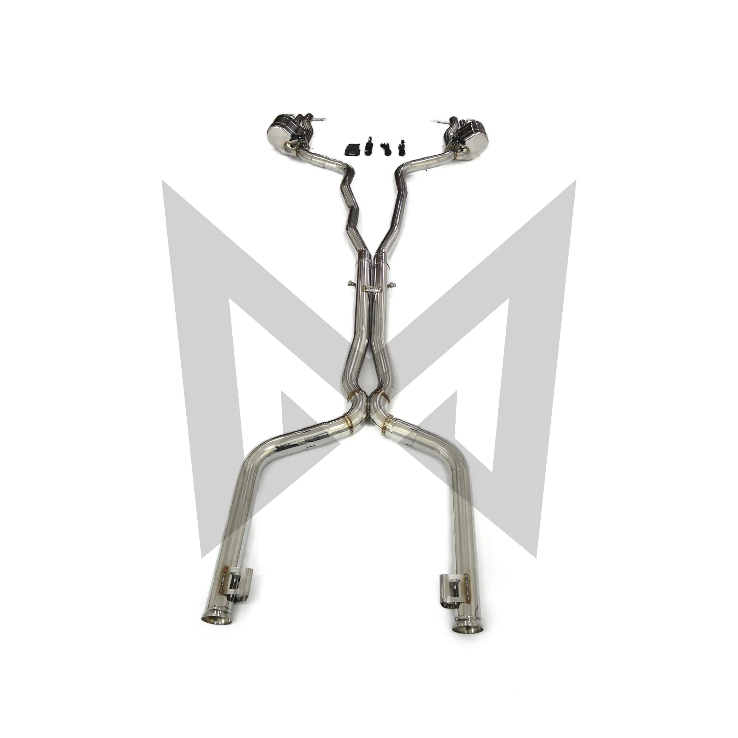 MANX SUS Catback Suitable for Mercedes benz C63 W205 With valve Exhaust System The original car opens the mold