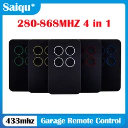 Universal Multifrequency Garage Remote 280-868MHz 4-in-1 Rolling Code And Fixed Code Remote Control for Home Security