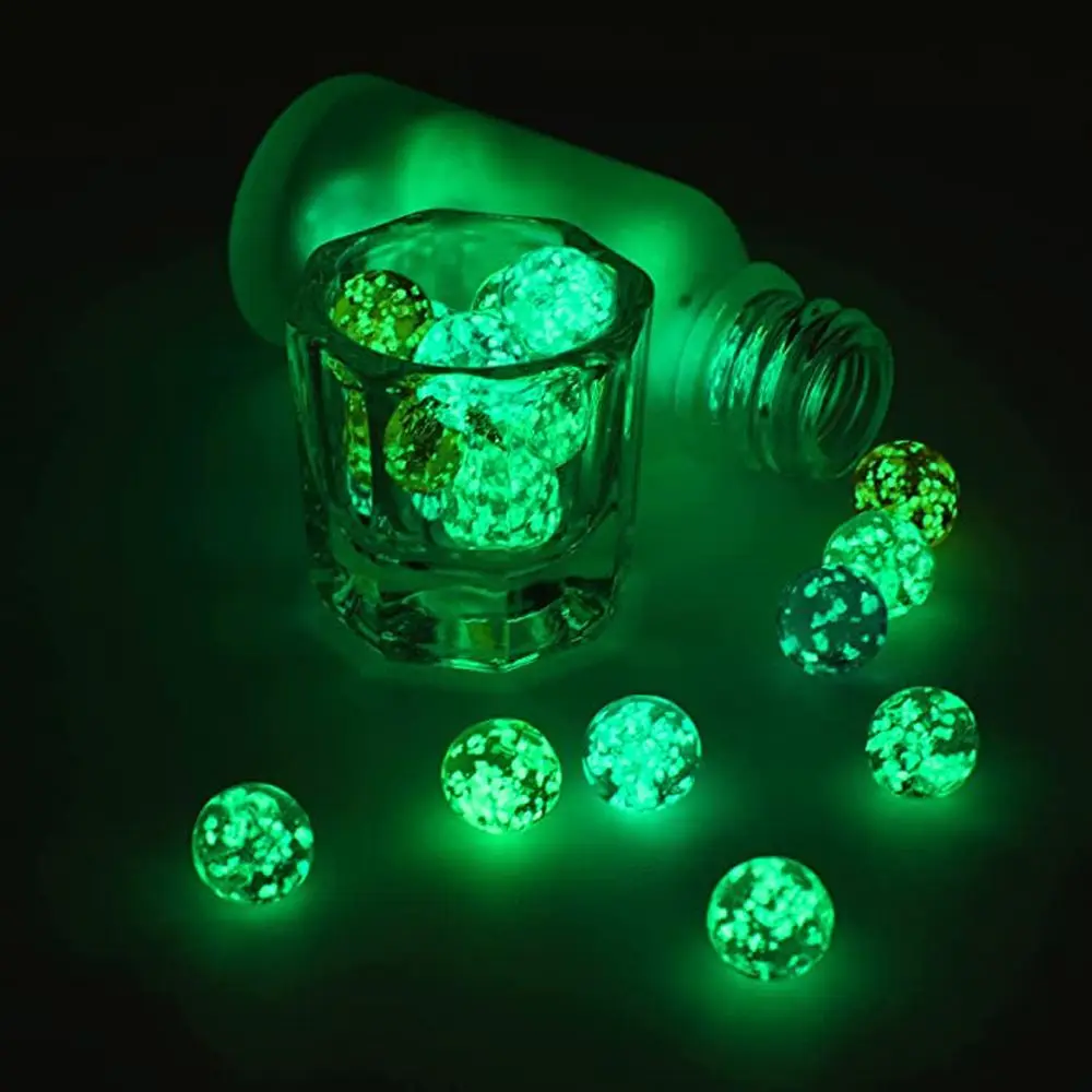 Vase Filler Marble Games Marble Run Machine Beads Bouncing Ball Small Marbles Pinball Machine Glass Marbles Luminous Glass Ball