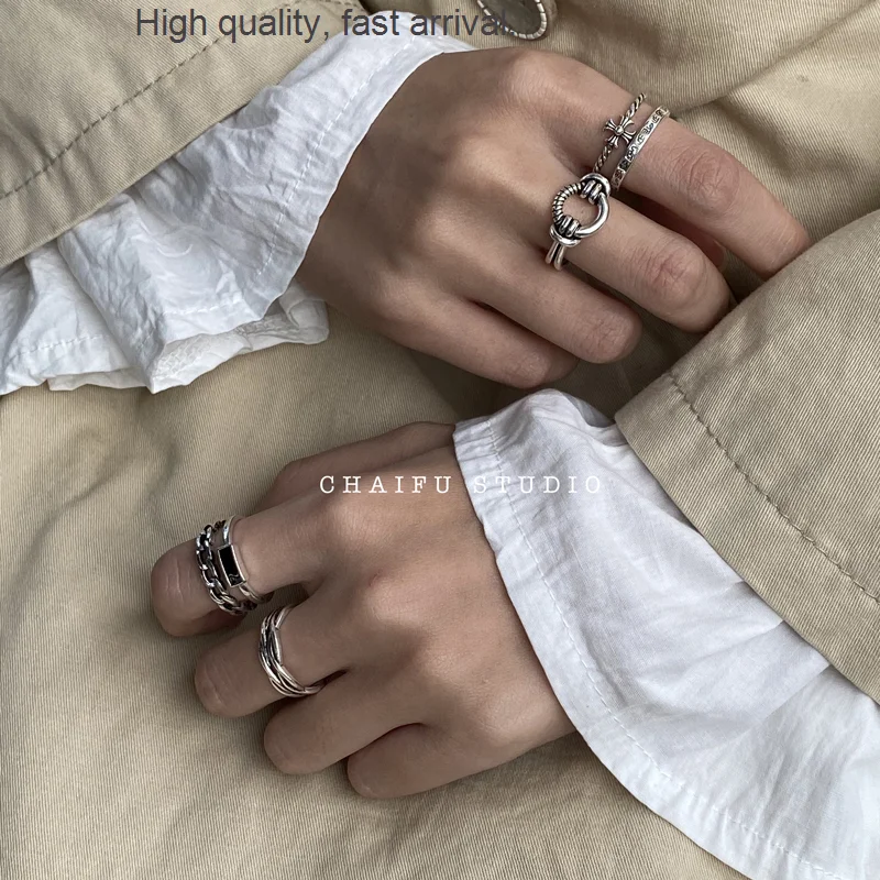 

No Retro Distressed Filter Disco Hip Hop Cool Earth Zircon Ring women rings mens ring resizable rings for women