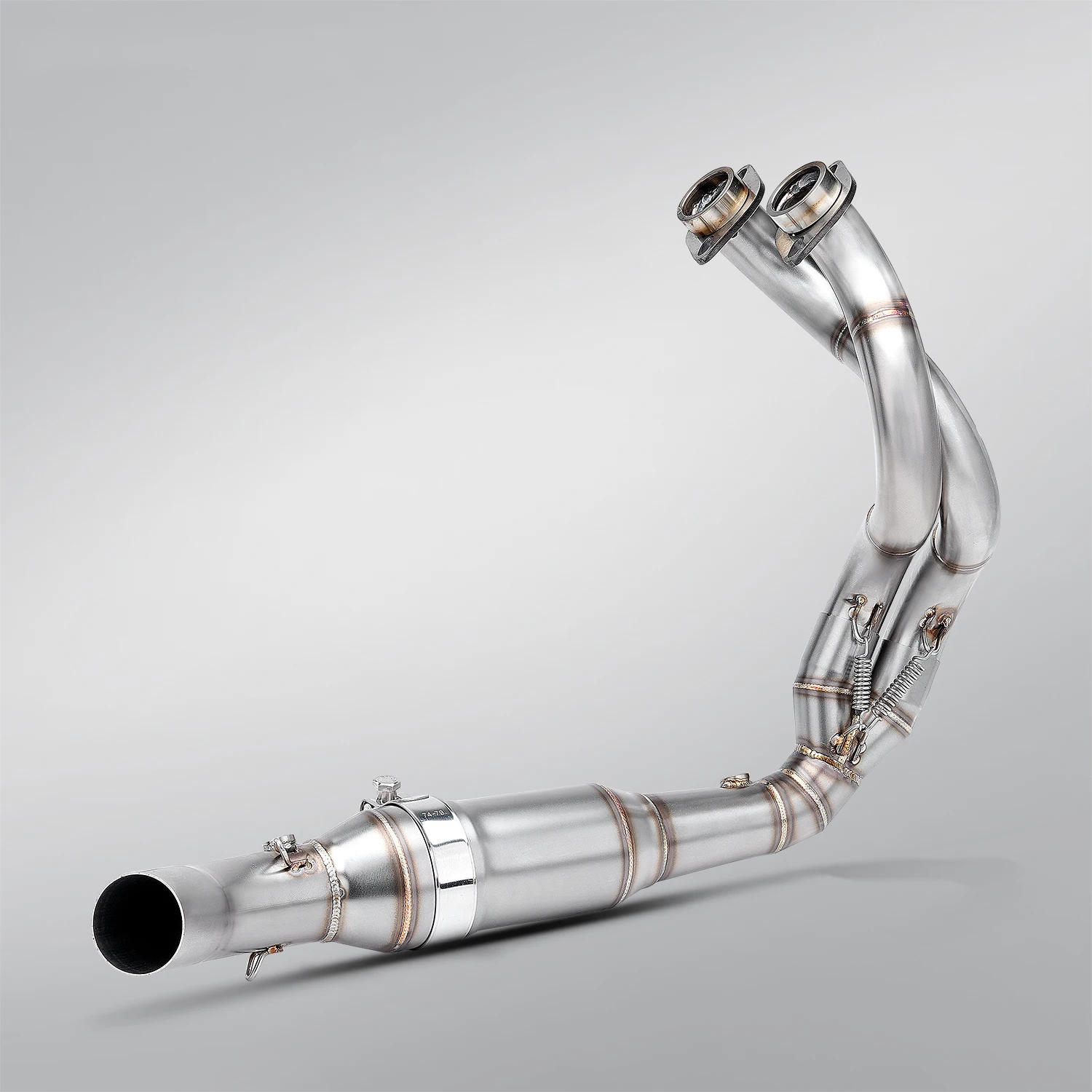 أنبوب توصيل أمامي لمستشعر كاتم صوت العادم سهل الارتداء لـ ER6N Versys 650 Z650 Ninja 650 2023 إلى 2025 سنة #1