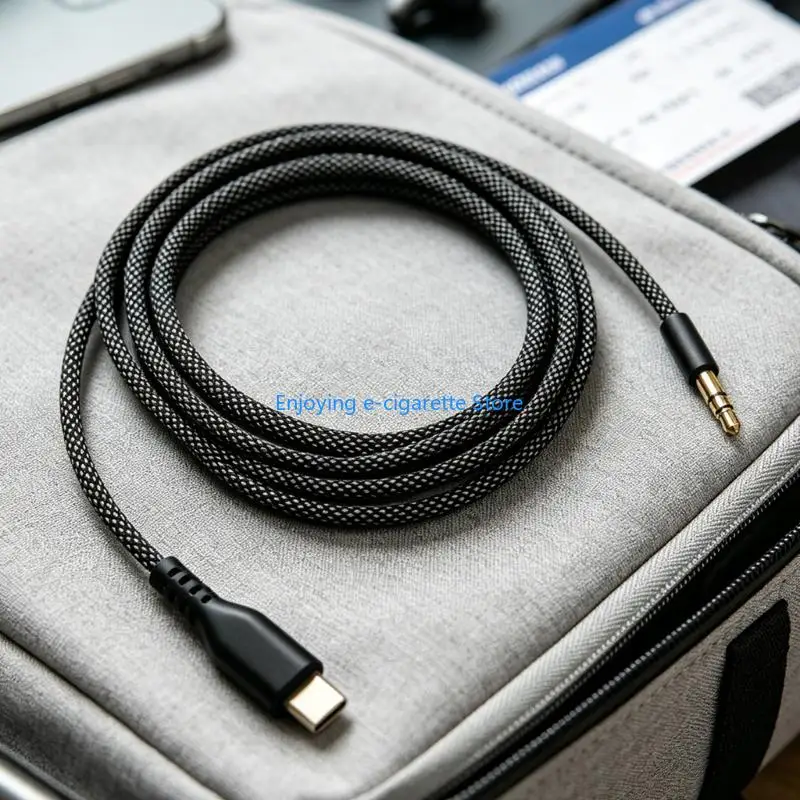 USB-C-Ersatzkabel mit 3,5-mm-Ende für Reisemusik und Anrufe Y4QF – Detail 4