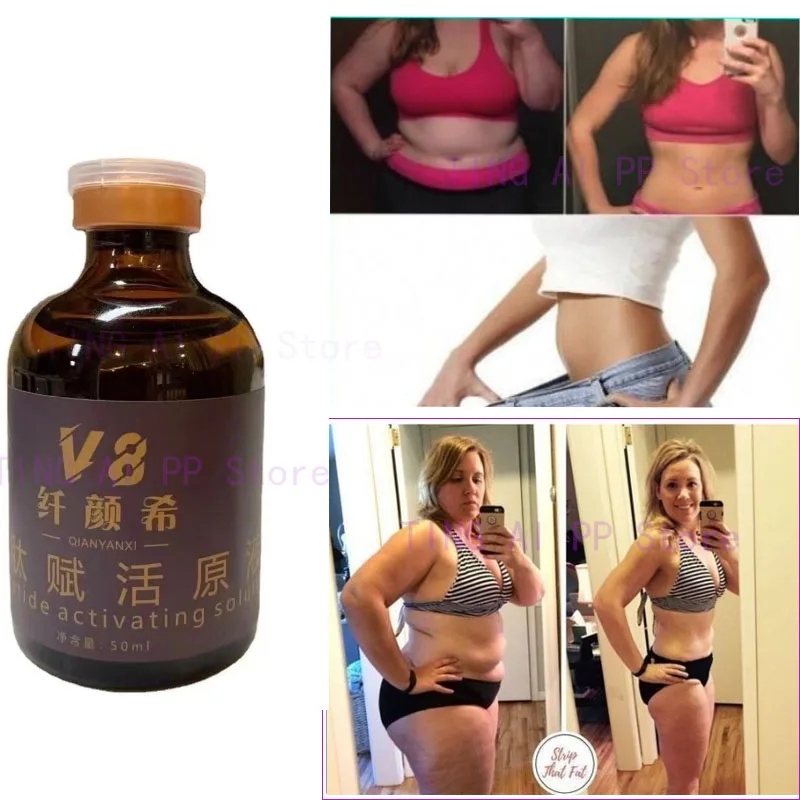 

Woman Quick Powerful Fat Burning Serum Belly Body Fat Weight Loss Slimming Body Oil