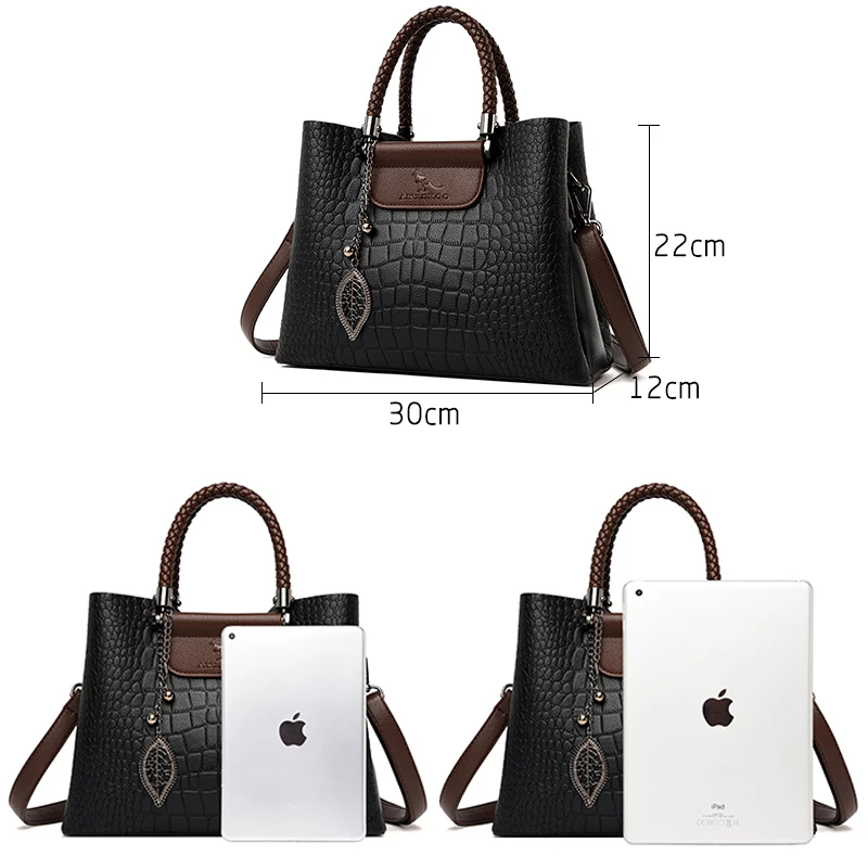 Brand Luxury Handbags Women Bag Designer Super Quality Leather Handbags Casual Tote Bag Ladies Shoulder Crossbody Bag For Female