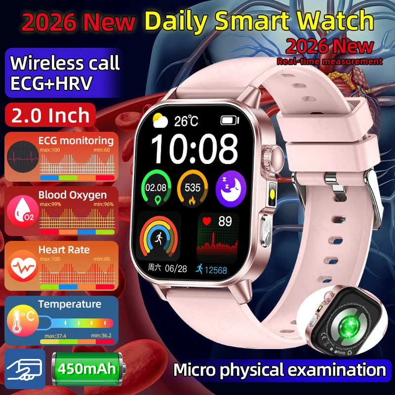 

Новые умные часы LIGE с функцией ECG+PPG для диагностики здоровья, анализа состава тела, уровня кислорода в крови, липидов, мочевой кислоты, трекер здоровья для женщин и мужчин.