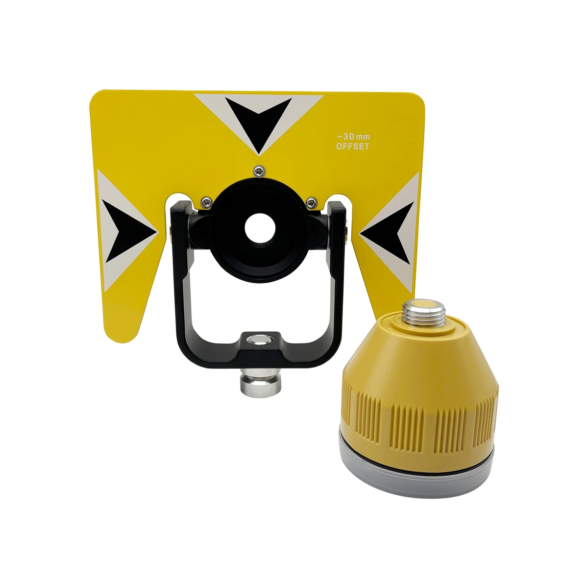 New Yellow Single Prism For Nikon South Trimble For SokkTotal Station Prisms Surveying AK18 With Soft Bag