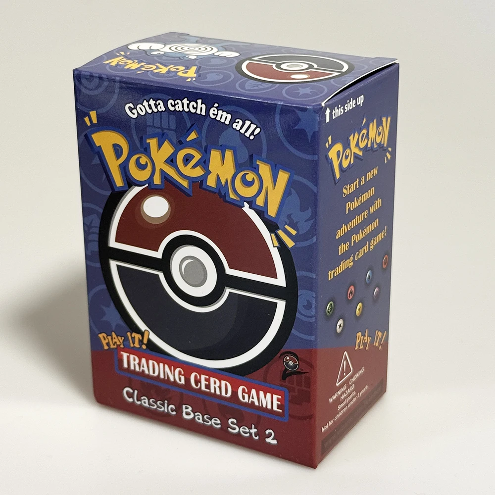 

PKM 130 Cards Base Set2 Whole Set Proxy Game card English Alakazam Blastoise Chansey Charizard Clefable Toy Gift Collection Set
