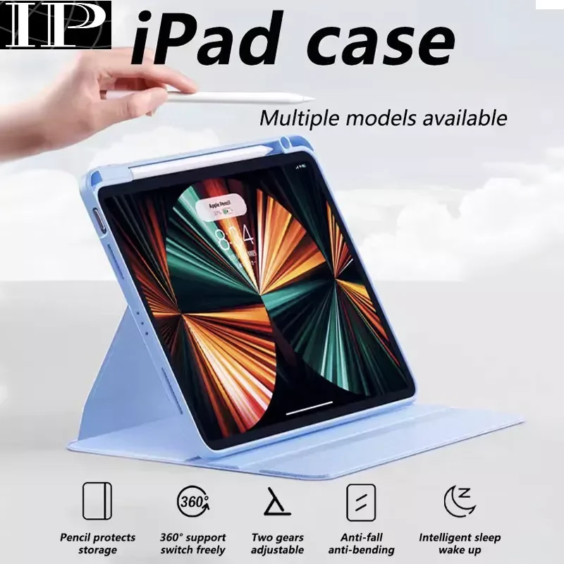 

Чехол для iPad Pro 12,9, чехол для планшета, Чехол для iPad Pro 11 10,2 дюйма 7/8/9/ 10 поколения, аксессуары для iPad Air 5 Air 4