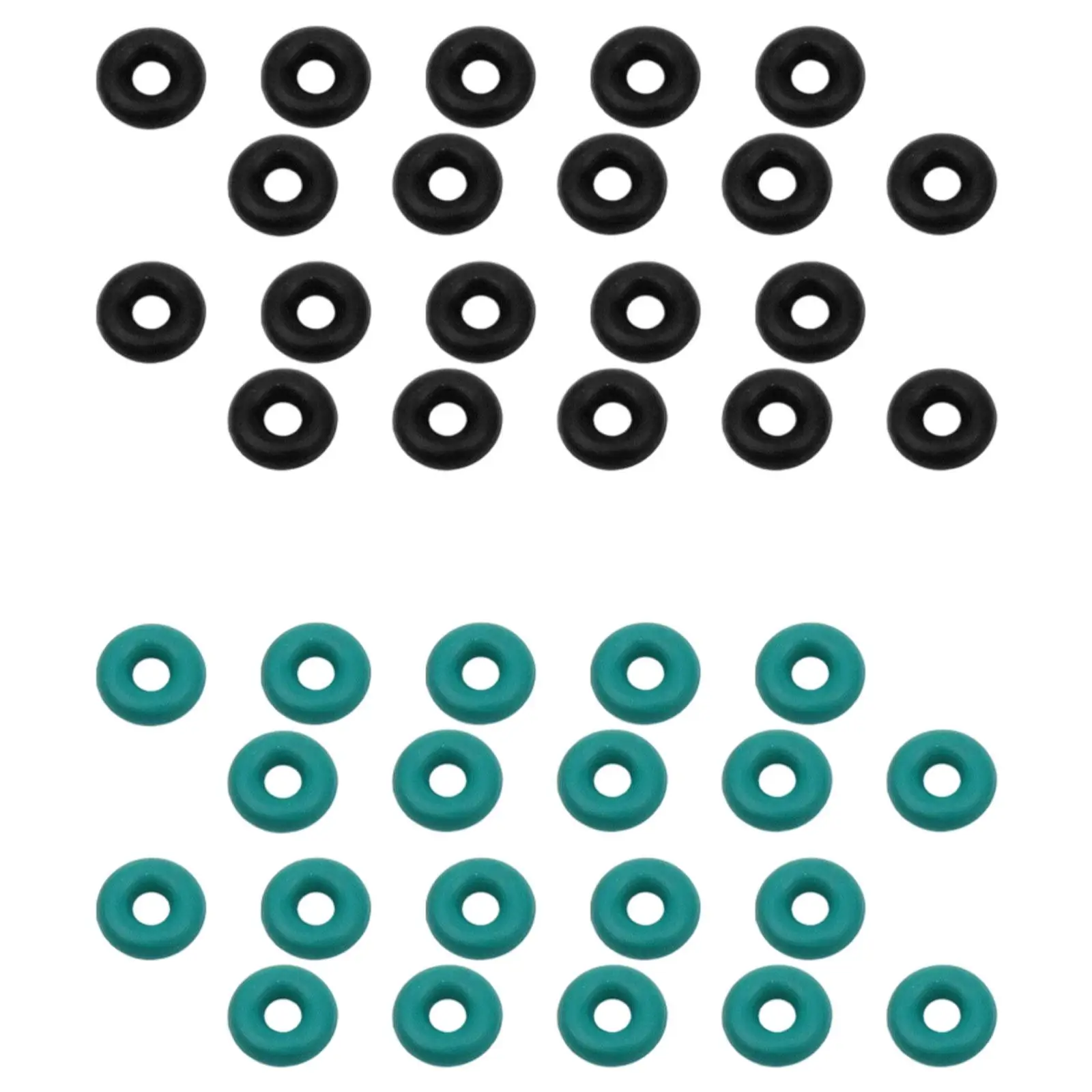 20x kit de anel o de mergulho, arruelas de vedação, peças à prova de vazamento, selos pesados, anéis de borracha para mergulho, válvulas de tanques de mergulho