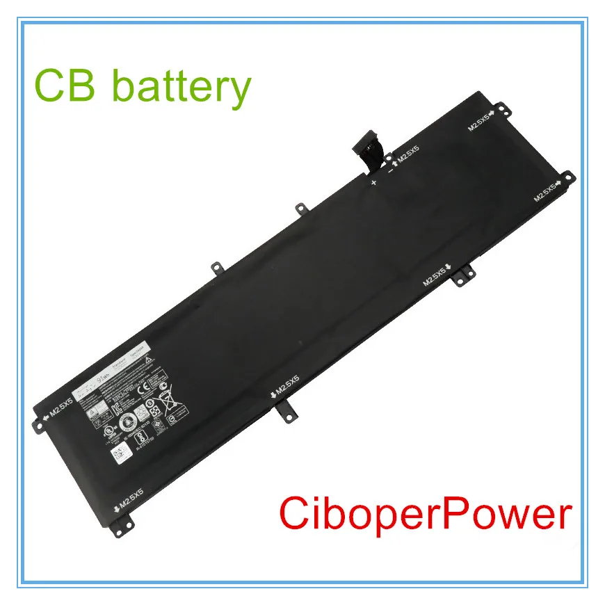 Original 11.1V 91Wh 245RR Battery For XPS 15 9530 M3800 T0TRM H76MV 7D1WJ Free shipping