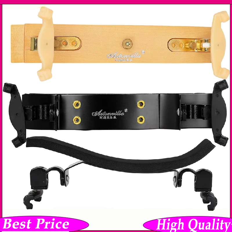 

Регулируемая подставка для скрипки на плечо и подбородочник – универсальный размер для скрипок 3/4 и 4/4, эргономичный дизайн.