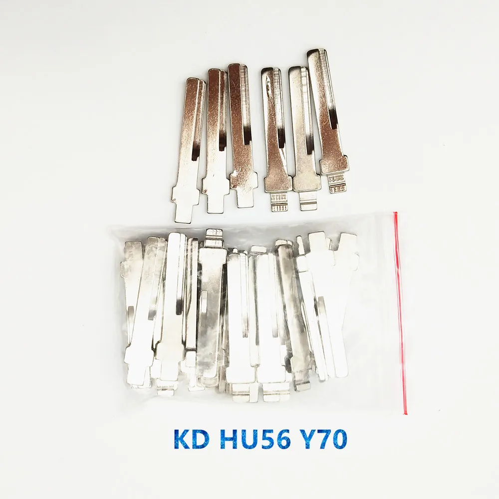 10 Pcs Xhorse KD VVDI HU56# HU56R Key Blade for Volvo Mitsubishi S40 Replacement Car Key Blank