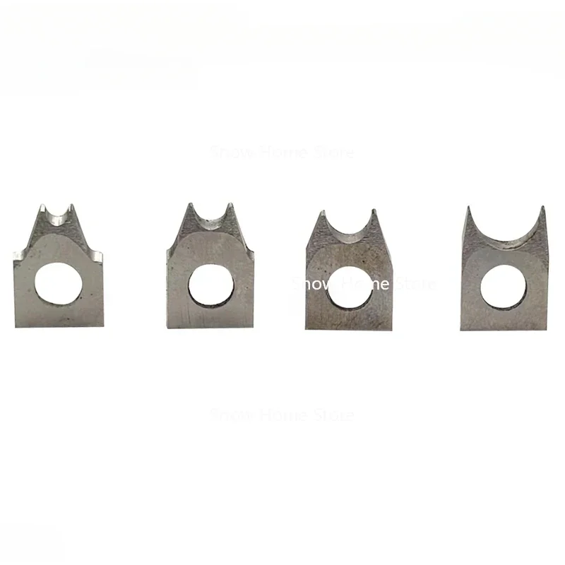 Verwisselbare HSS-snijder Hol houtdraaigereedschap Guts voor spindels van projecten Halfrond draaigereedschap Ring R Draaigereedschap