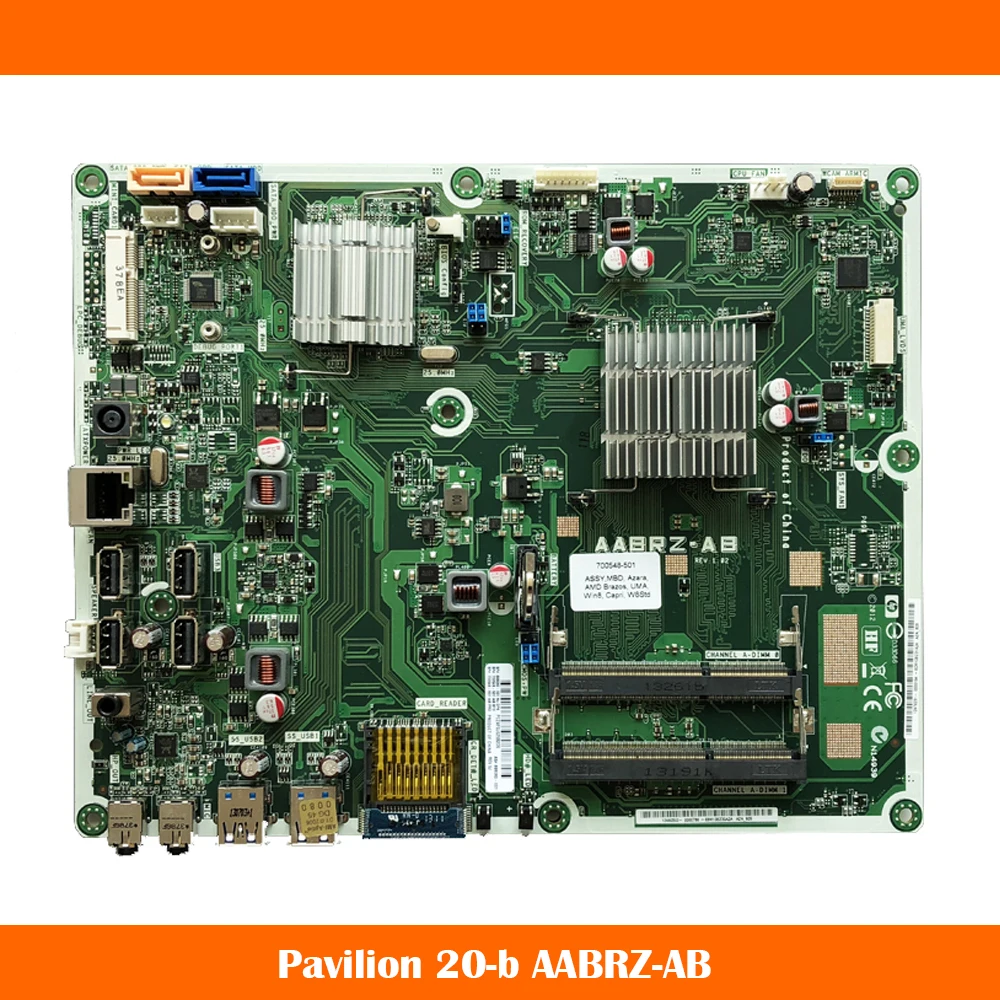 

High Quality Mainboard For HP Pavilion 20-b AABRZ-AB 698060-001 700548-501 700548-601 Fully Tested