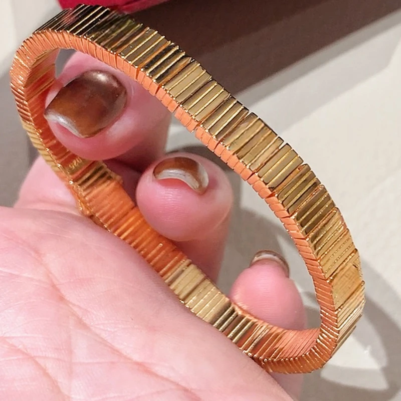 

New Luxury Designer 925 Sterling Silver Chain Bracelet White Rose Yellow Gold Fine Jewelry Wedding Party Gifts