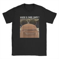 Awesome Marcus The Worm Where Is Jimbo James Meme T-Shirts Men Crewneck Cotton T Shirts  Short Sleeve Tees Gift Idea Tops