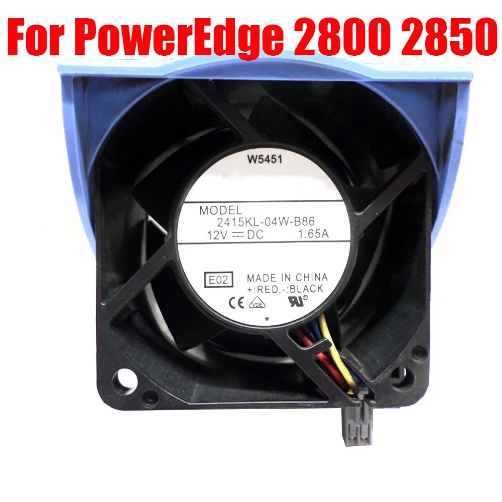Cooling Fan For DELL For PowerEdge 2800 2850 0W5451 W5451 2415KL-04W-B86 DC12V 1.65A