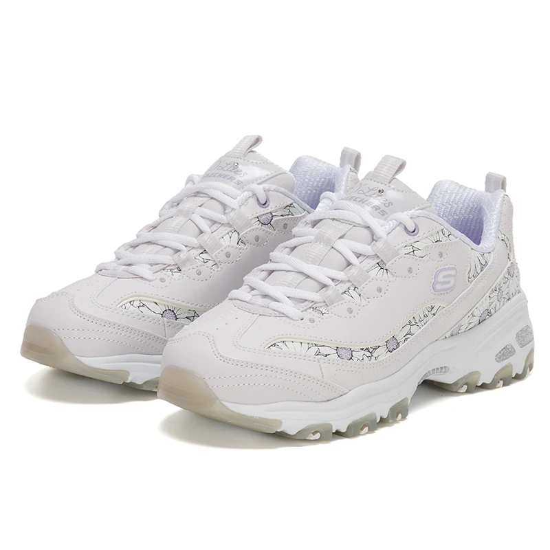 

Женские кроссовки Skechers, модная обувь в стиле ретро с пандой, повседневная обувь для бега на толстой подошве 150538-Lglv