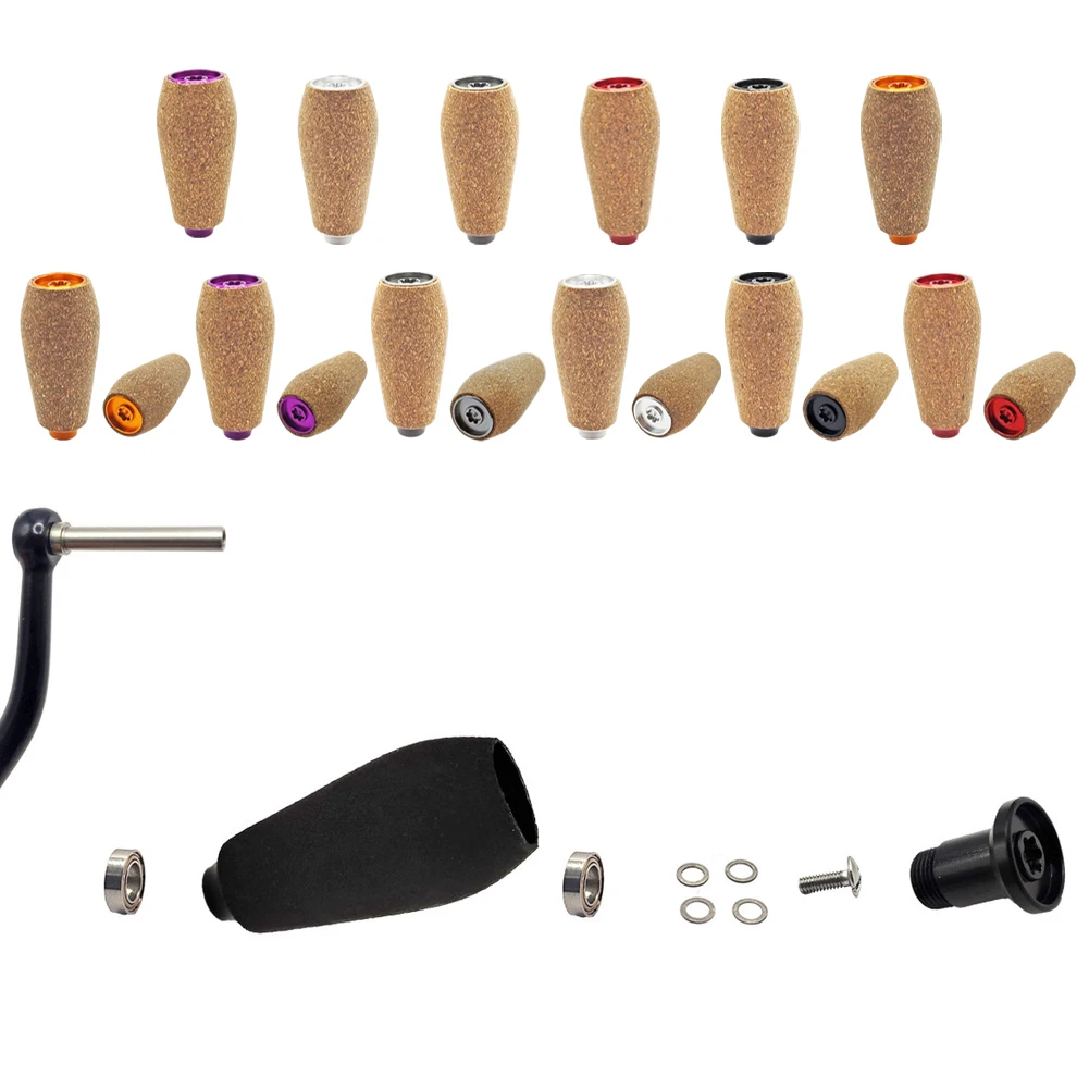 For DRT For MK1 For DAIWA For ZILLION For EXSENCE Fishingreel Rubber Cork Knob Replacement Fishing Accessories