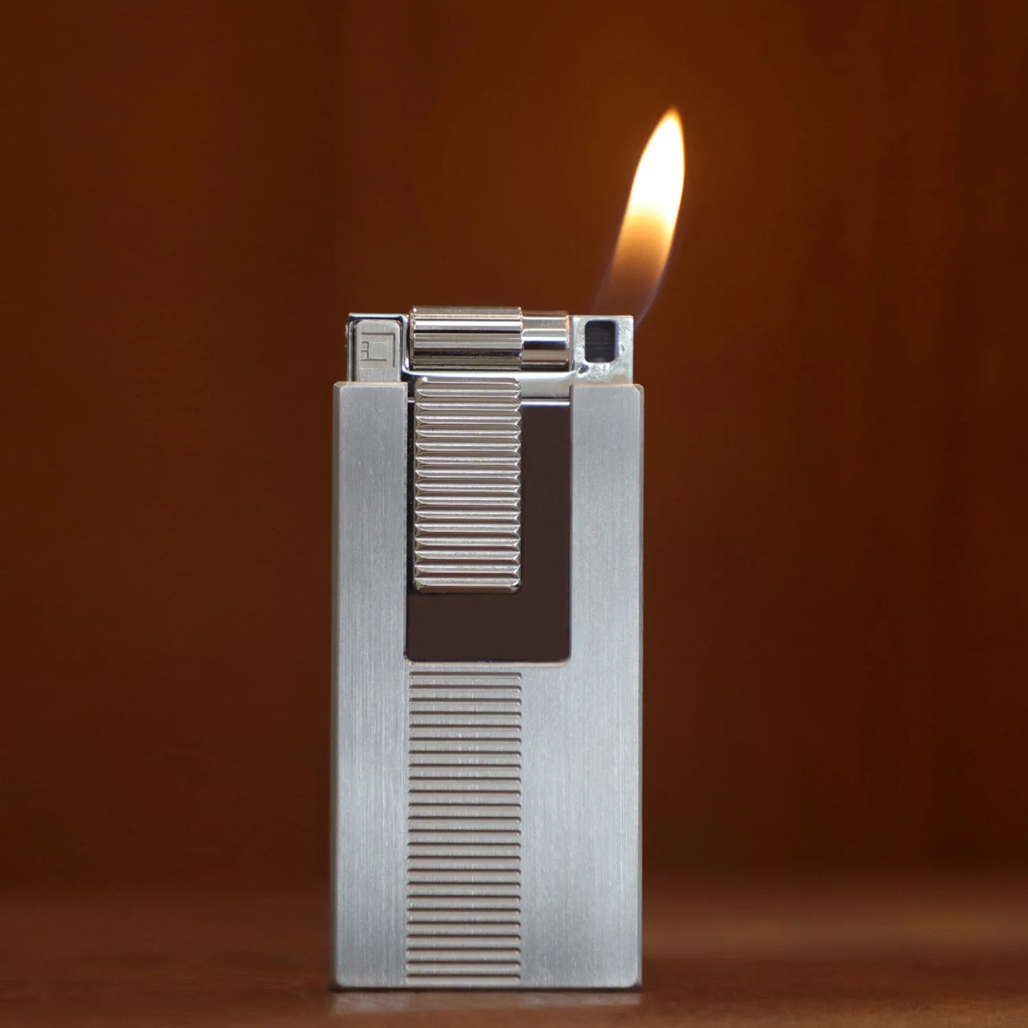 Slim Slide Pocket Gas Card Lighter Stainless Steel Refillable Amazing Lighter Unique Cool Metal Cigarette lighter Men's Gift