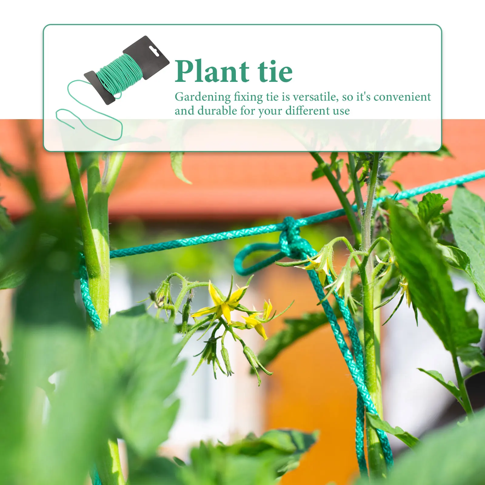 

1 шт., садовые галстуки, цветочная проволока, гибкие инструменты для крепления растений для виноградных лоз, кустарников, цветов, решетчатая поддержка, многоразовый ремешок «сделай сам»