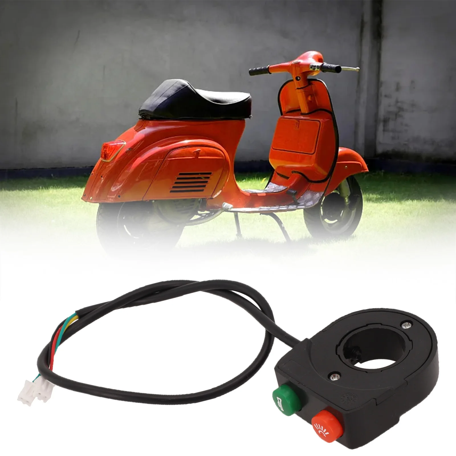 

Переключатель фар для квадроцикла, 22 мм, кнопка на руль, аксессуары для мотоциклов, быстрая установка, износостойкий материал ABS