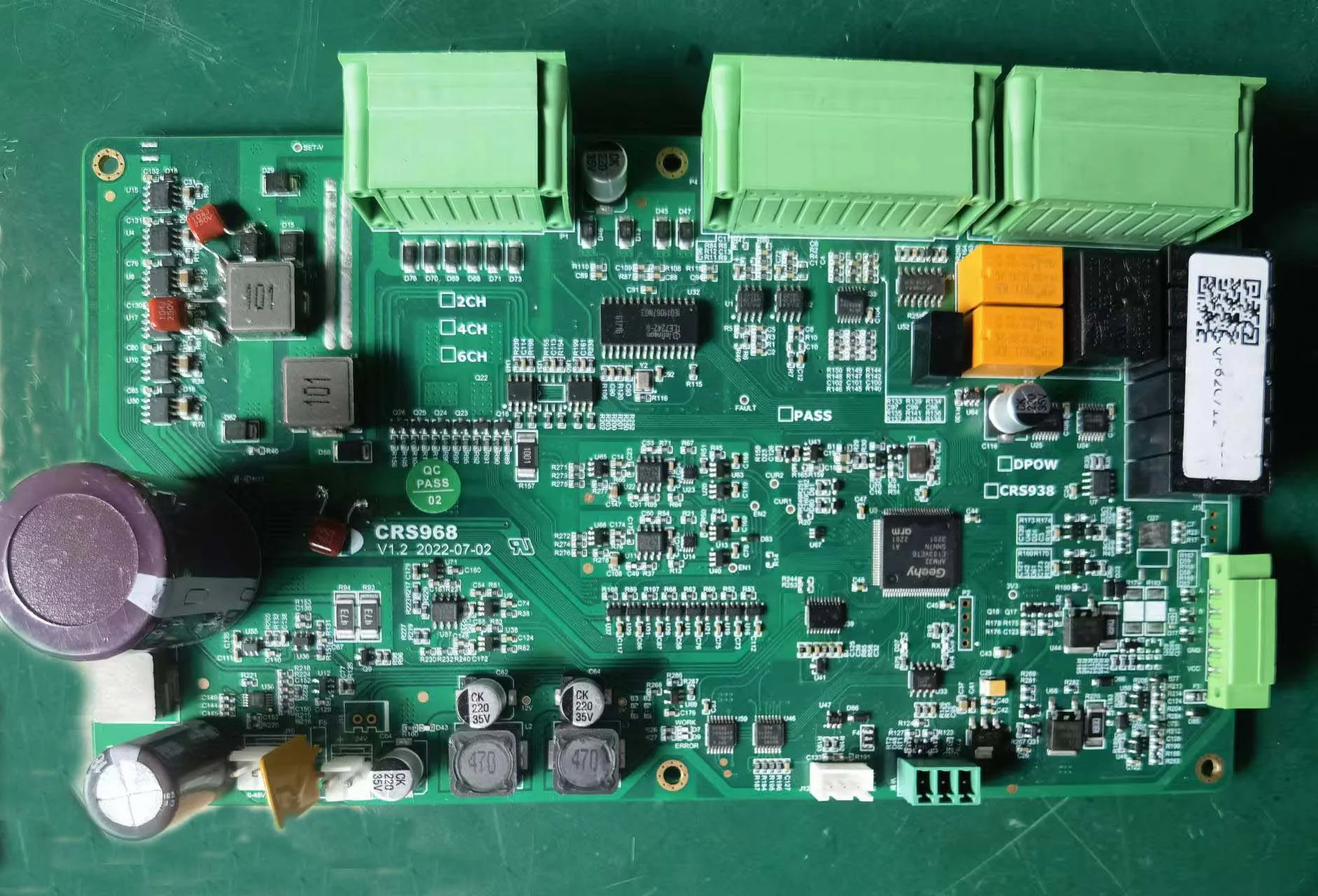 CRS968 Control Motherboard,for Maintenance Common Rail Control System and DIY Common Rail Test Bench Components