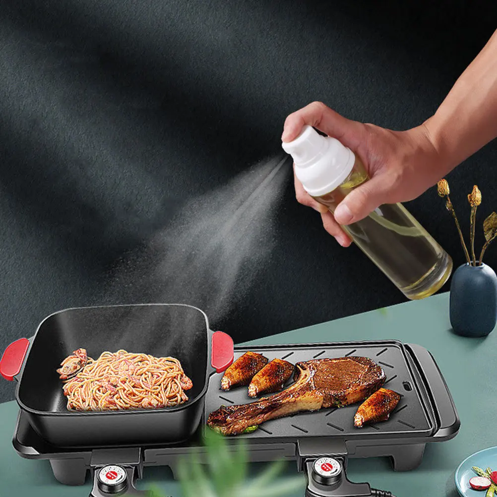 

Kitchen Oil Dispenser Spray Bottles for Multifunctional Atomizer Olive Sprayer Transparent Cooking Sprayers Pot