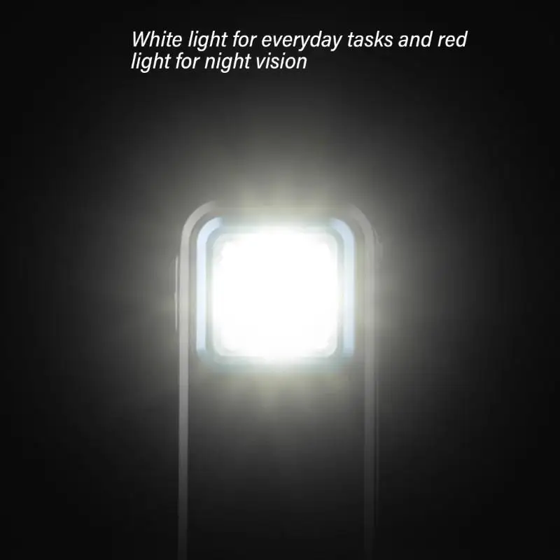 Torcia a LED da campeggio esterna tascabile da 300 lumen USB ricaricabile