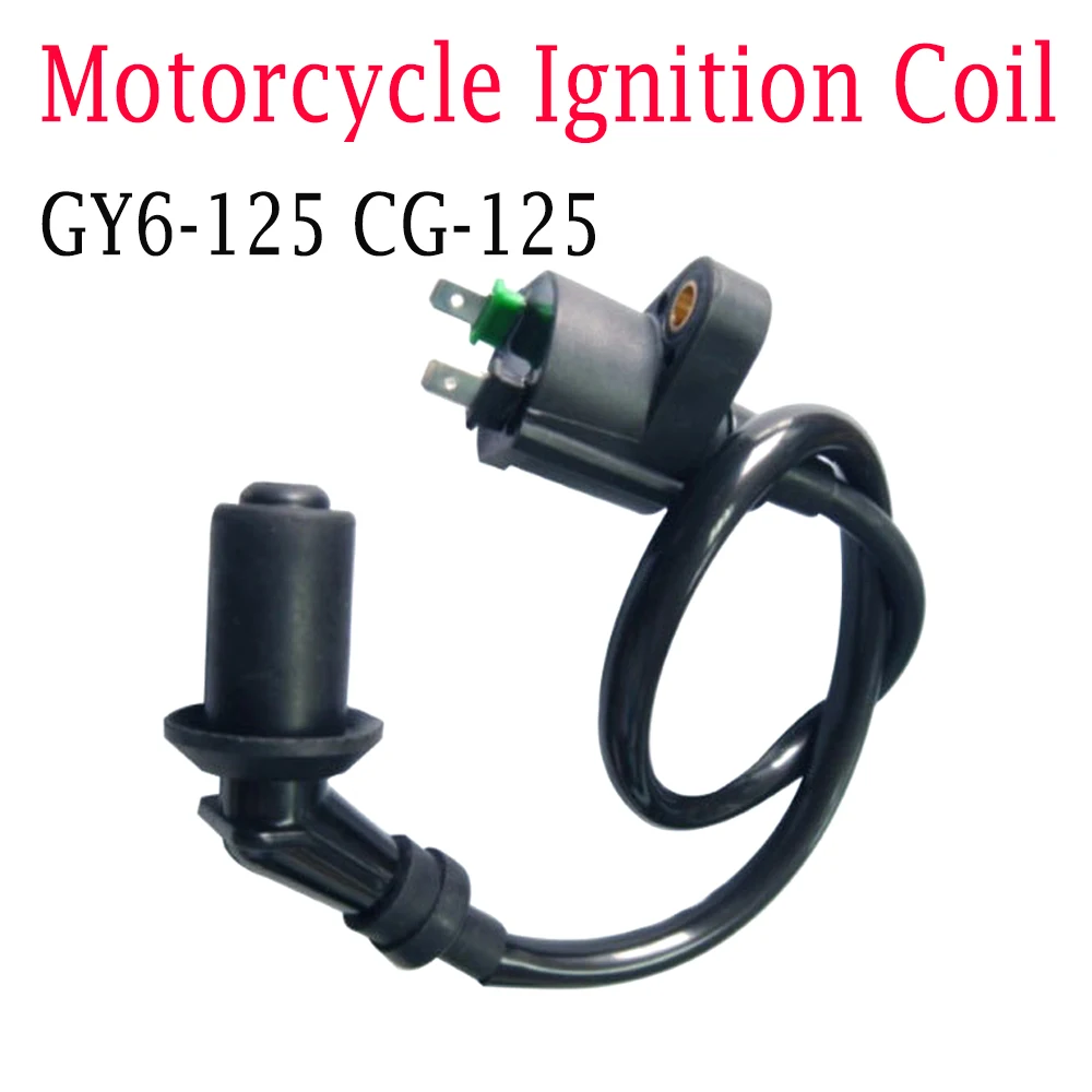 

Ignition Coil CG-125 Motorcycle Ignition Coil For 50cc 150cc 200cc 250cc GY6 Scooter Moped ATV Gokart Dirt Bike Motor 12V