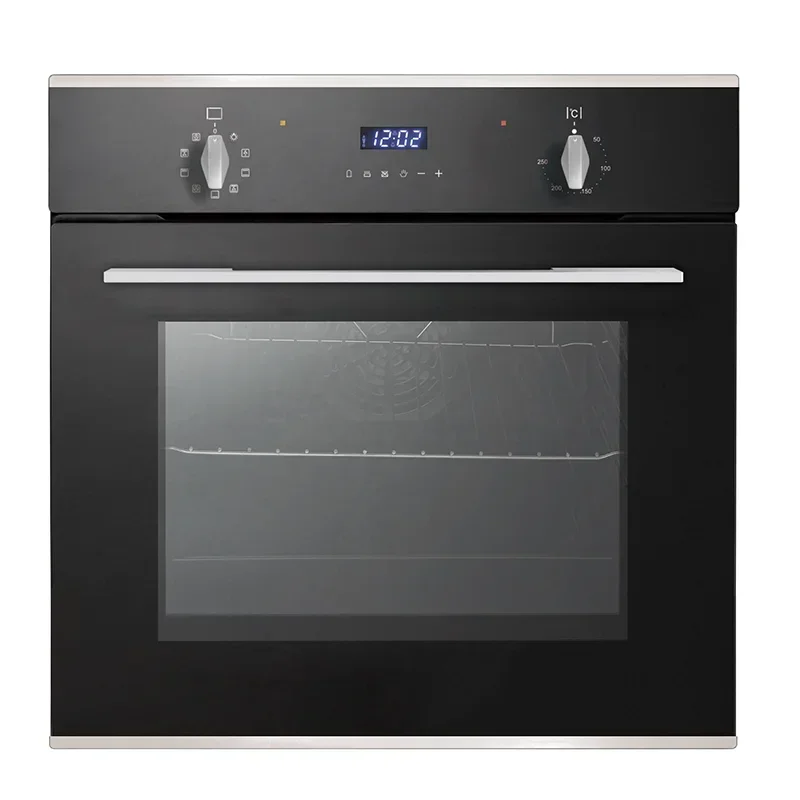 60cm Built-in Electric Oven 9 function , 2 knob , with touch control timer grill oven