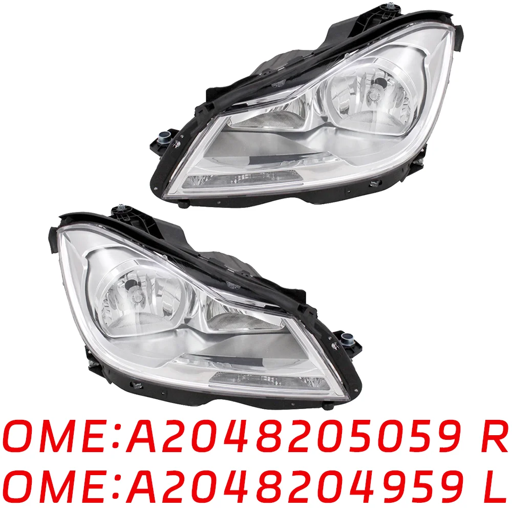 

Suitable for Mercedes Benz W204 C180 C200 C260 C280 C350 front headlights Hernia lamp A2048204959 A2048205059 auto parts