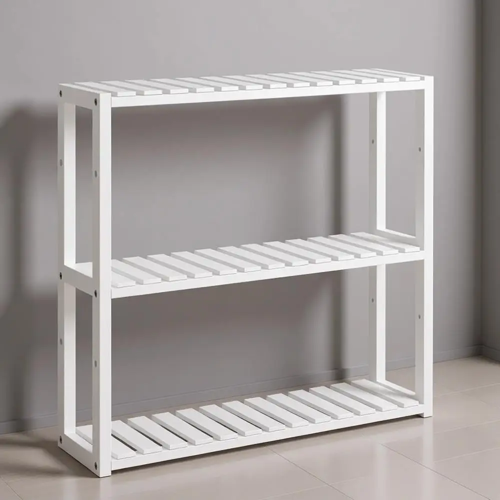 

3-Tier Bamboo Plant Rack, Adjustable Wall-Mounted or Stand, Suitable for Living Room, Balcony, Kitchen, 5.9x23.6x21.3 Inches, Cl