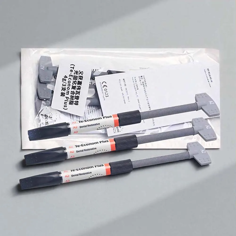

TE-Econom Plus Ivoclar Dental Composite Resin Universal Esthetic Restoration Resin Light Curing Tooth Cavity Filling Materials