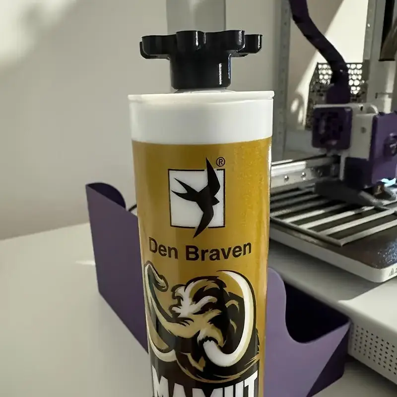 Tapa de tubo de silicona impresa en 3D, tapón de manguera, tapa de sellado y herramienta de dragado de boquilla de pistola selladora para tubo de núcleo abierto para evitar un secado rápido