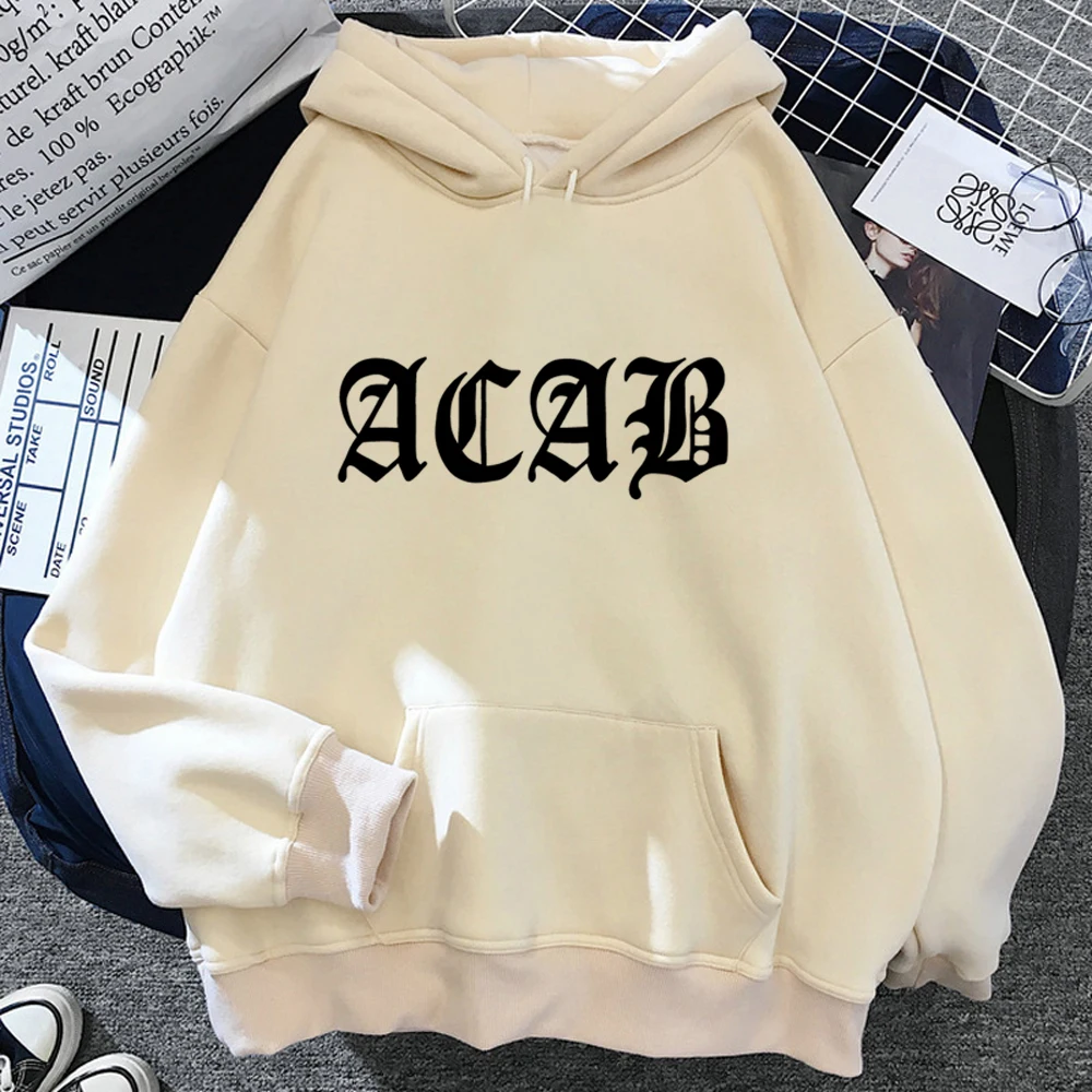 

Acab hoodies women anime streetwear tracksuit clothes women Fleece Pullover