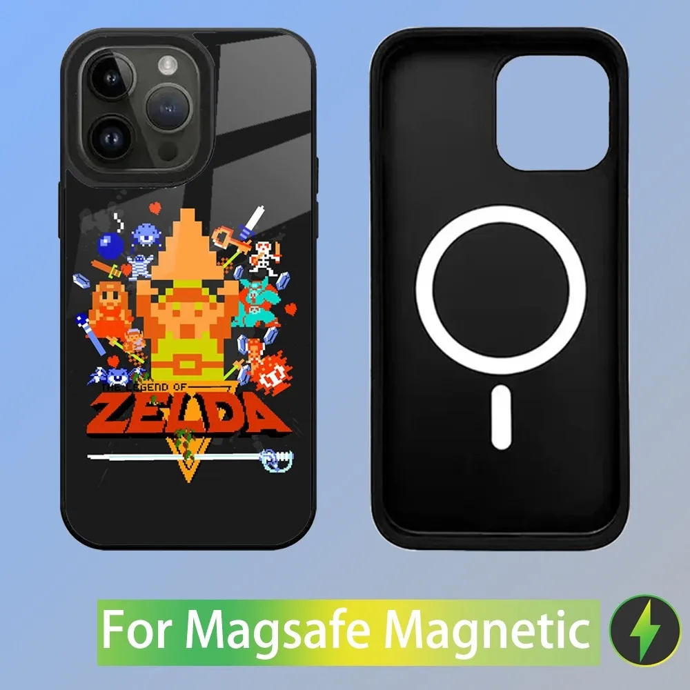 The L-Legend of Z-ZeldaS Phone Case For iPhone 15,14,13,12,11,Plus,Pro,Max Mini Magsafe Magnetic Wireless Charging