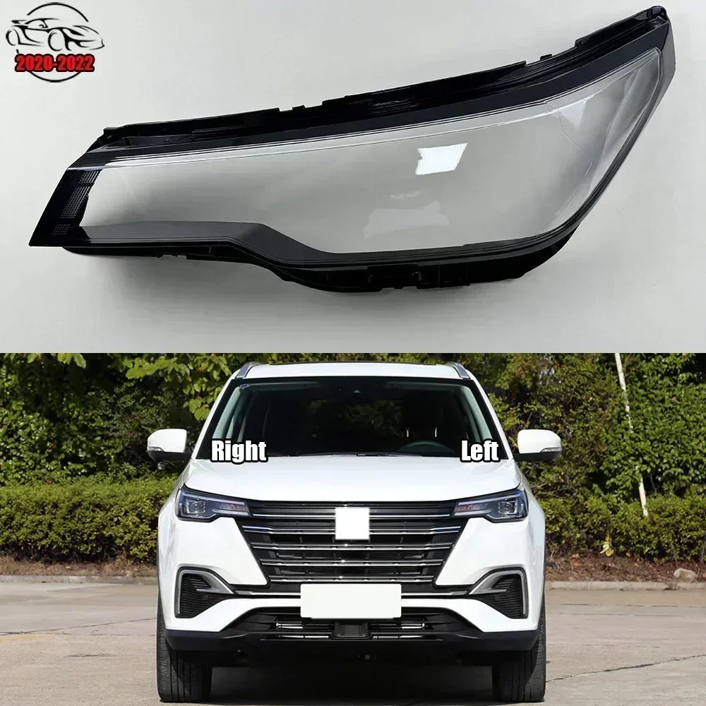 

For ChangAn CS55 Plus 2020 2021 2022 Headlamp Shell Lens Headlight Cover Transparent Lampshade Head Lamp Plexiglass
