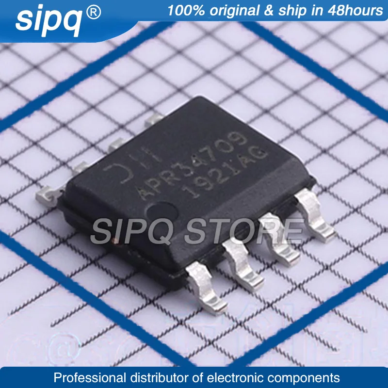 10PCS/LOT APR34709SP-13 APR34709SP 3.3V~16V SO-8-EP GATE DRIVE ICS Brand New and Original In Stock Authentic Product