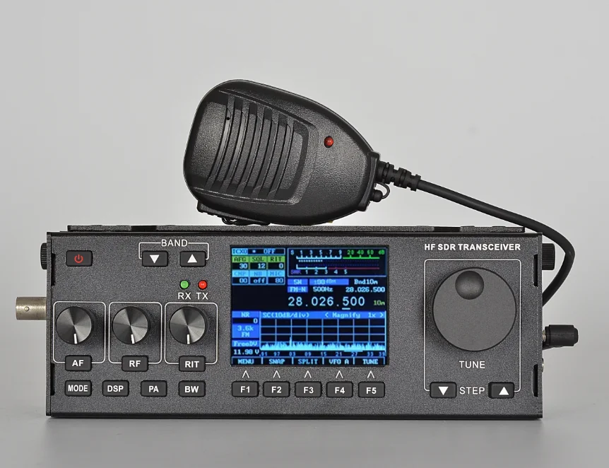 

Recent RS-978 SSB hf SDR radio HF ham Transceiver 1.8-30MHz 10Watt ham sdr radio hf with 3800mAh Li-ion Battery Pack