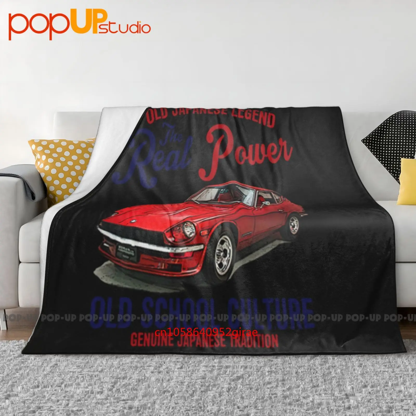 Datsun 200Z 240Z 280Z Manta ultrasuave Edredón Funda de sofá de invierno Fundas de cama