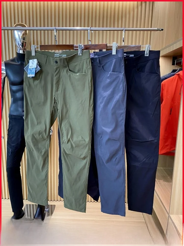 

Outdoor Men's Straight Leg Casual Pants Qui Dry Breathable Moisture ng Faionable Urban Sle Long Trousers for Youth