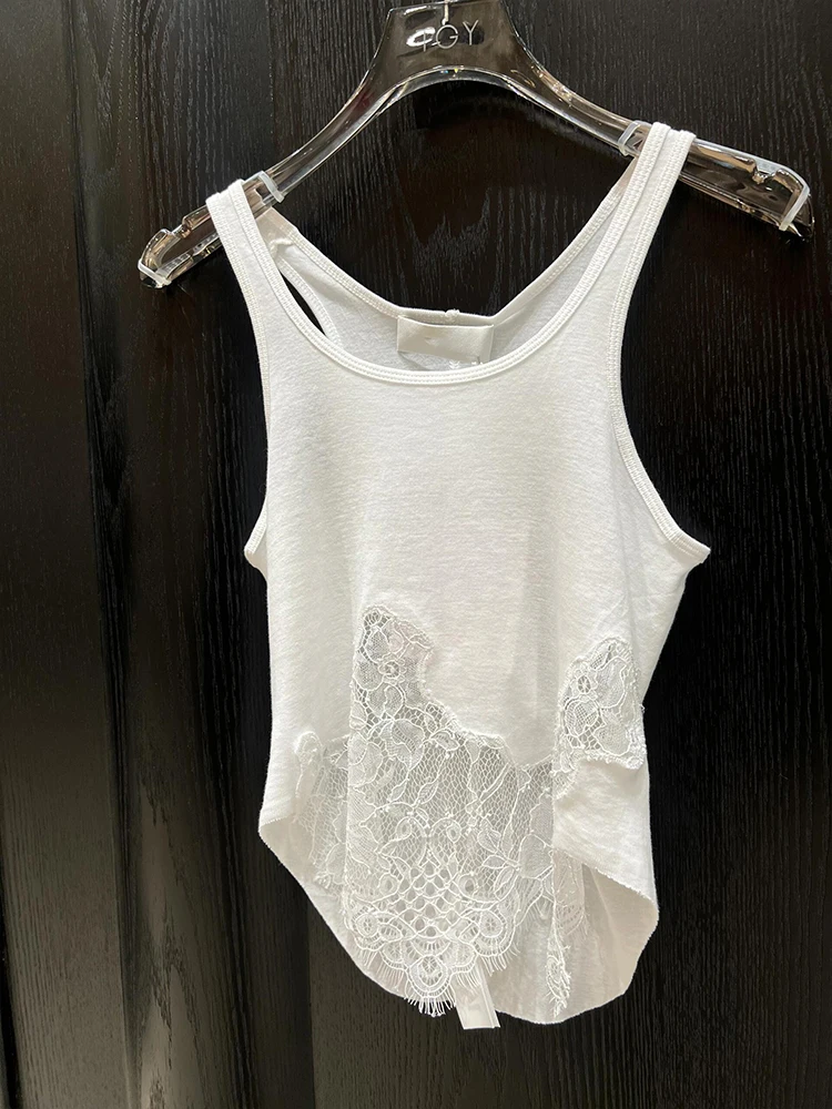 بلوزة أنيقة بيضاء بحمالات للنساء لصيف جميل جديد Sle بسيط ياباني Sle صغير irt أنيق وSli #2