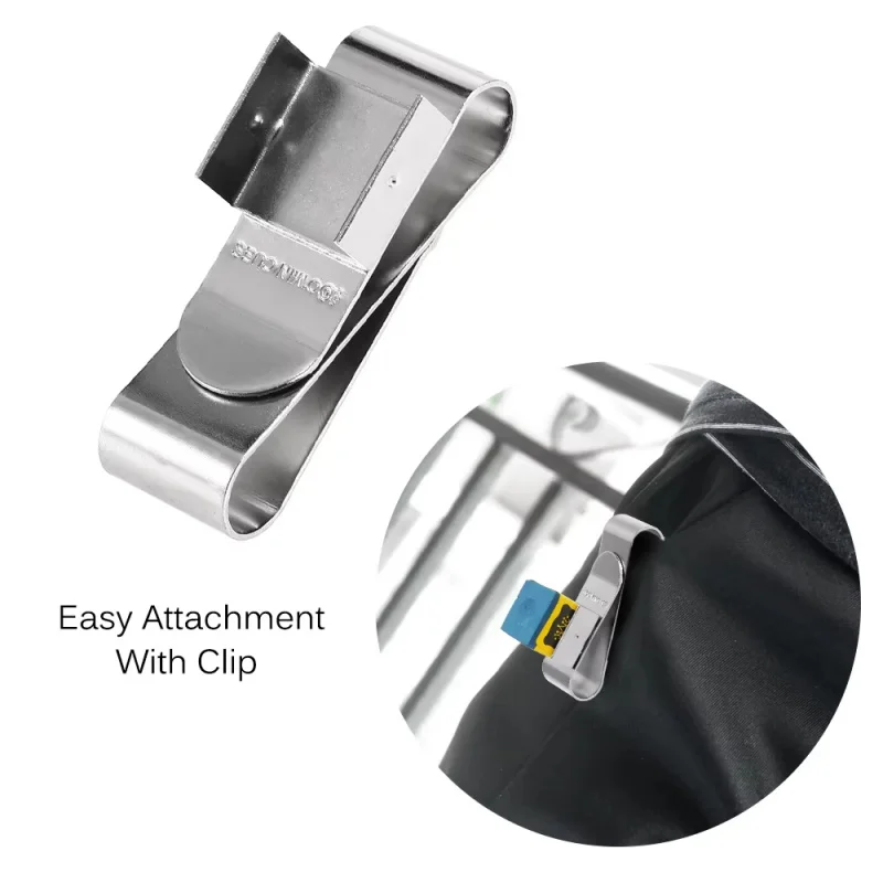 

Chalk Clip Stainless Steel Cue Chalk Clip Snooker Billiards Chalk Holder Pool Cue Magnetic Chalk Holder with Clip Snooker Supply