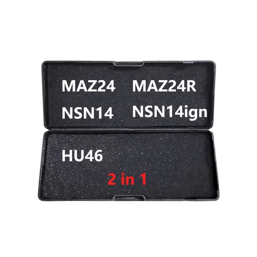 Imagen 2 del producto LiShi 2 en 1 MAZ24R NSN14 MAZ24 NSN14Ign HU46 CY24 decodificador y herramientas de cerrajería para Hyundai
