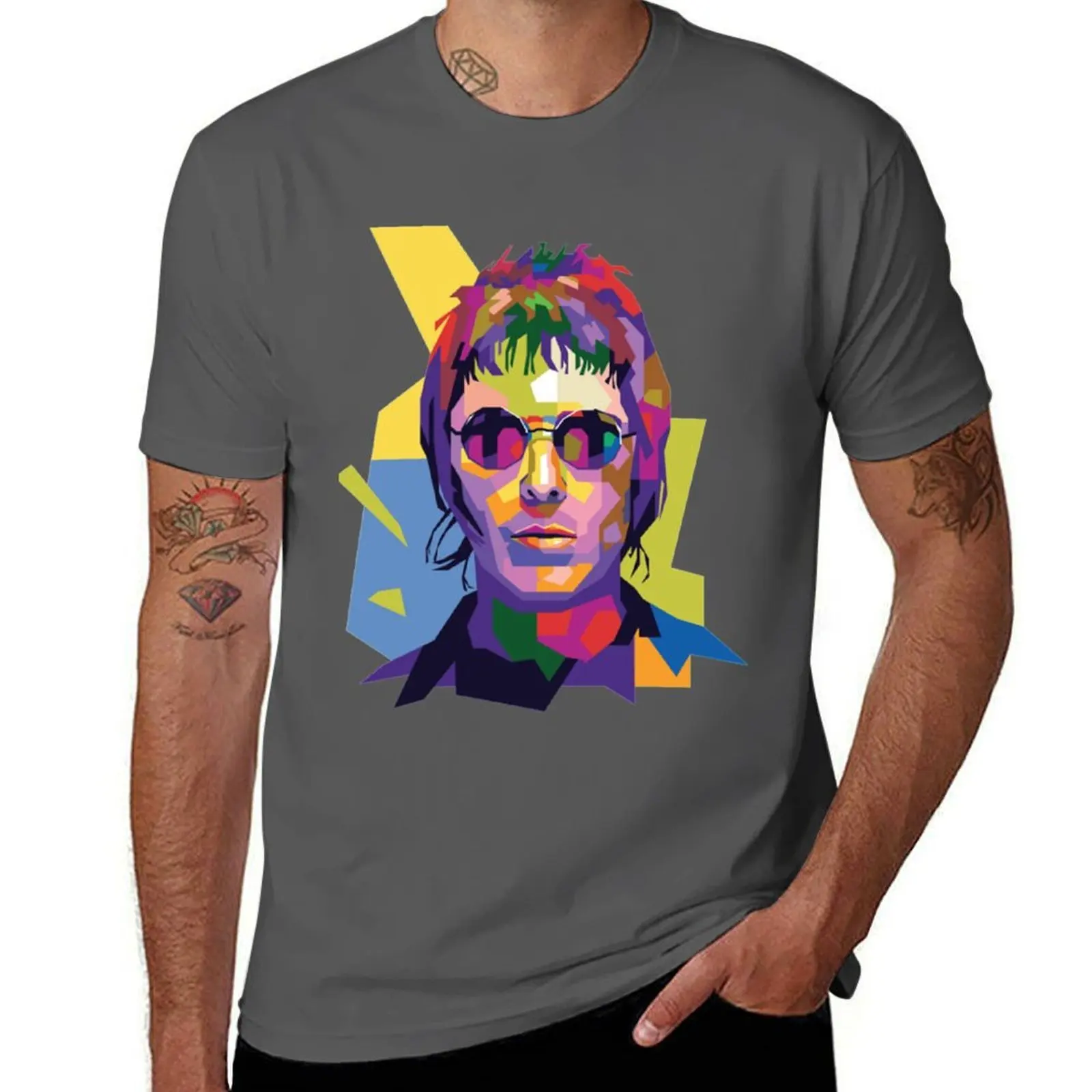 

Liam Gallagher T-Shirt t shirt custom print graphic t shirts for man T-Shirt