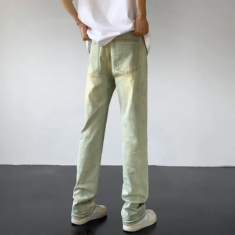 Jeans Men's clothing fall new fashion versatile American retro straight pants street pants trend casual pants Men trousers